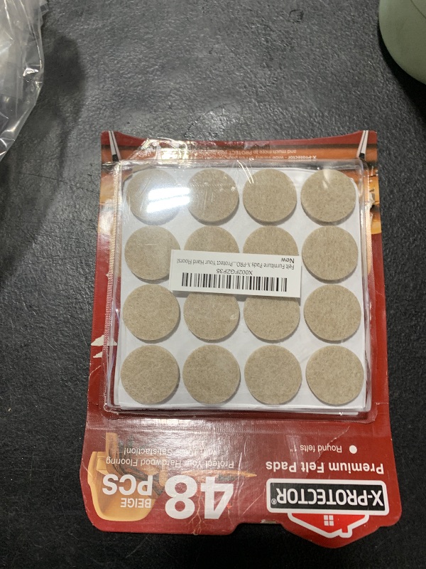 Photo 1 of Best Felt Furniture Pads X-PROTECTOR - 48 Premium Chair Felt Pads Floor Protector for Furniture Feet Wood Hardwood Floors - Protect Your Hard Floors! (Beige)