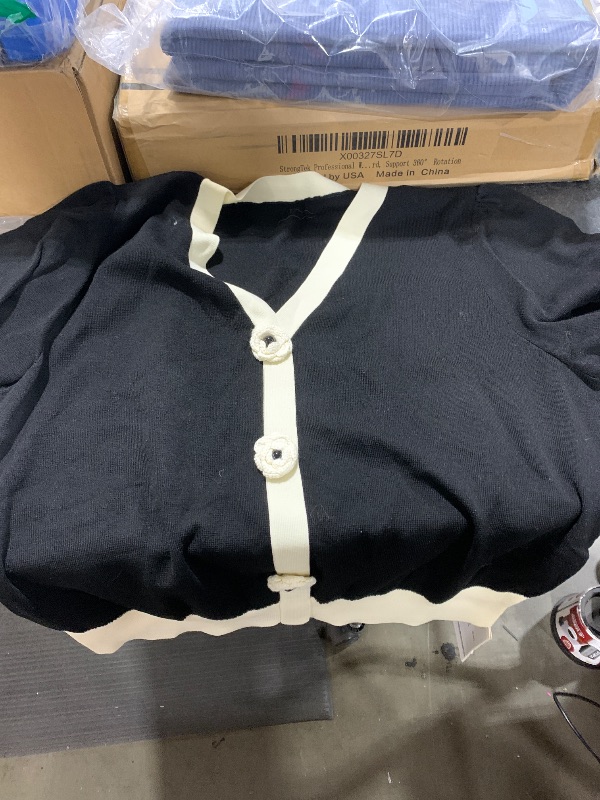 Photo 1 of KNIT TOP BLACK (SIZE US 14) GOELIA