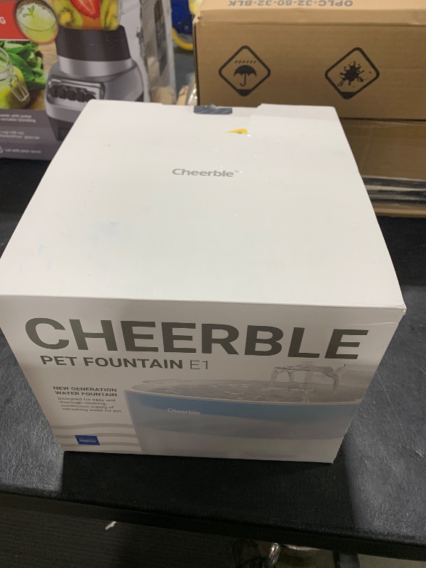 Photo 1 of Cheerble Pumpless Cat Water Fountain, 2L/67oz E1 Automatic Cat Water Dispenser for Cats & Dogs MagDrive™ Technology Dual Mode Dispensing, No Cleaning Hassle, No Electrical Leakage, BPA-Free