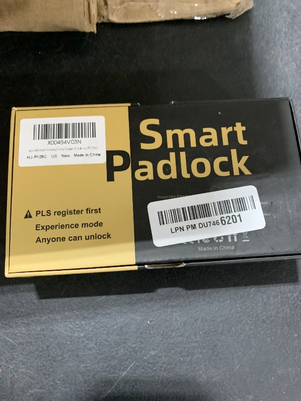 Photo 1 of eLinkSmart Heavy Duty Smart Padlock with Key, Pad Lock with Code Keypad, Weatherproof Bluetooth RFID Keyless Electronic Digital Combination Lock for Gate Outdoor Fence Gym Locker Pool Shed Storage