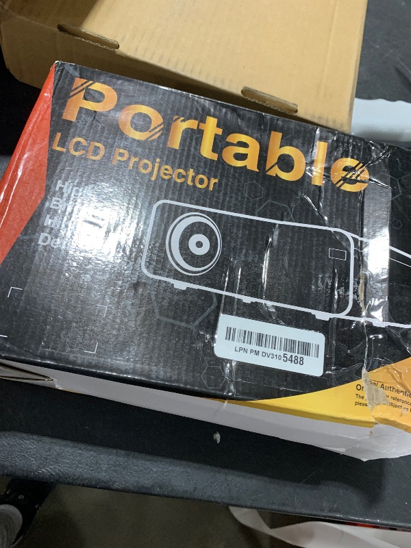 Photo 1 of Mini Projector, 2025 Upgraded Full HD 1080P Projector, 15000 Lux Movie Projector Compatible with iOS/Android Phone/Tablet/Laptop/PC/TV Stick/Box/USB