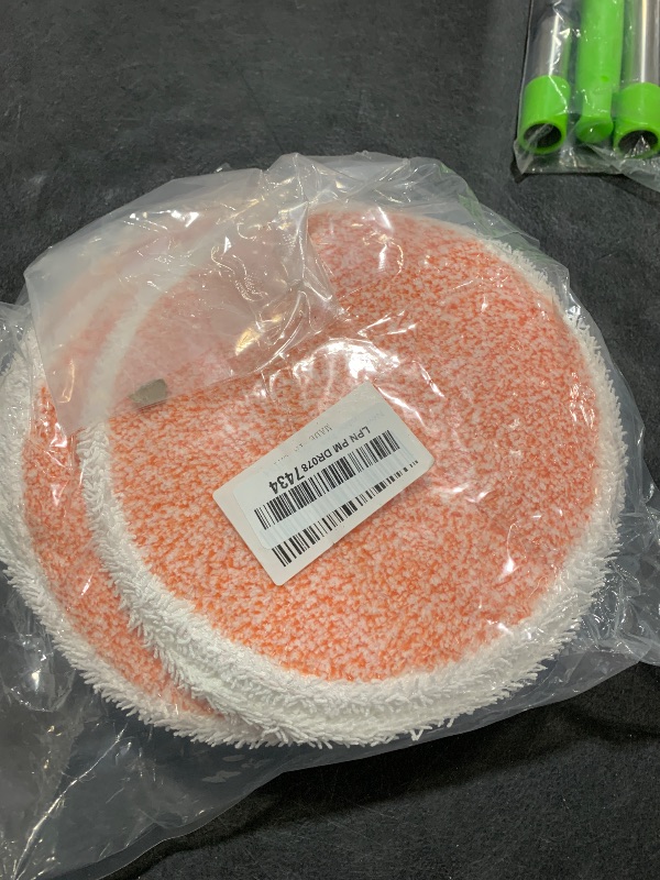 Photo 1 of Replacement Pads for Bissell Spinwave Mop: 10 Pads for Bissell Spinwave,Spin Wave,Crosswave Expert/Pet/Cordless Hard Floor 2124 20393 2039a 20399 2039w 23159 23157 Spin Mop Cleaner Scrub Scrubber Pads
