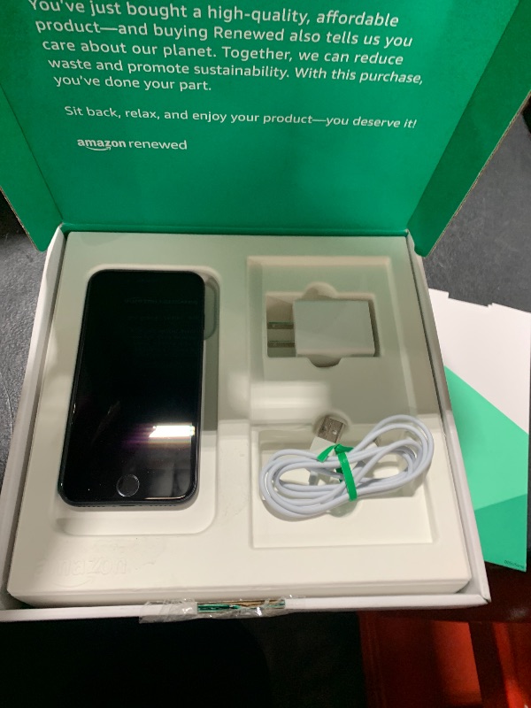Photo 1 of Apple iPhone SE (2nd Generation), 64GB, Black, Unlocked (Renewed Premium)