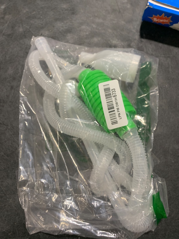 Photo 1 of Luigi's Fish Tank Cleaner - Gravel Pump Vacuum for Aquarium - Hand Siphon Hose to Remove and Change Water or Sand in Minutes - Fish Aquarium Accessories, Supplies & Cleaning Tools