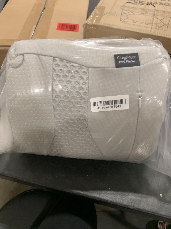 Photo 1 of Dream Without Pain Cervical Neck Pillow for Sleeping, Ergonomic Side Sleeper Pillows for Adults, Cooling Orthopedic Pillow for Neck Relief Support, Memory Foam Pillows Back Stomach Sleepers