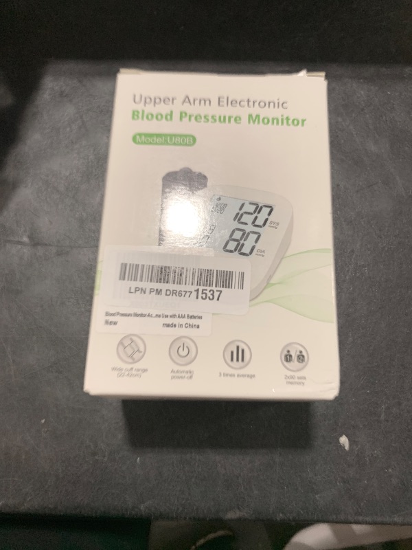 Photo 1 of Blood Pressure Monitor-HOLFENRY Blood Pressure Monitors for Home use, Accurate Upper Arm Automatic Digital BP Machine with 9-17inches Blood Pressure Cuff and AAA Batteries