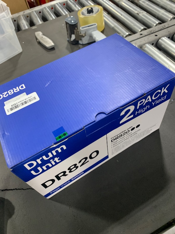 Photo 1 of DR820 Drum Unit Compatible for Brother DR 820 DR-820 Replacement for MFC-L5900DW HL-L6200DW HL-L5100DN MFC-L5800DW MFC-L5700DW HL-L5200DWT MFC-L6700DW HL-L5200DW (2 Drum Unit, NOT Toner)