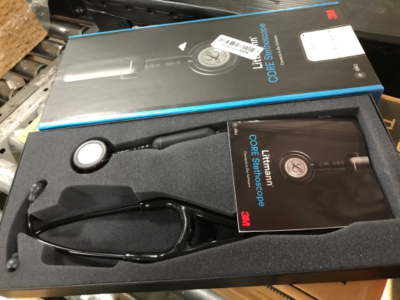 Photo 1 of 3M Littmann CORE Digital Stethoscope, Our Most Advanced Stethoscope Yet, Up To 40x Amplification*, Active Noise Cancellation, In-App Sound Wave Visualization, High Polish Rainbow Chestpiece, 8570