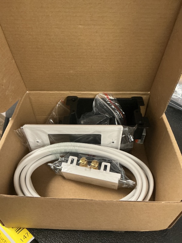Photo 1 of ELECPOW in Wall Outlet Relocation Kit, Power Plug Outlet Extender for Relocating Unreachable Power Outlets, in Wall Cable Management kit for tv, 2 AC Outlets