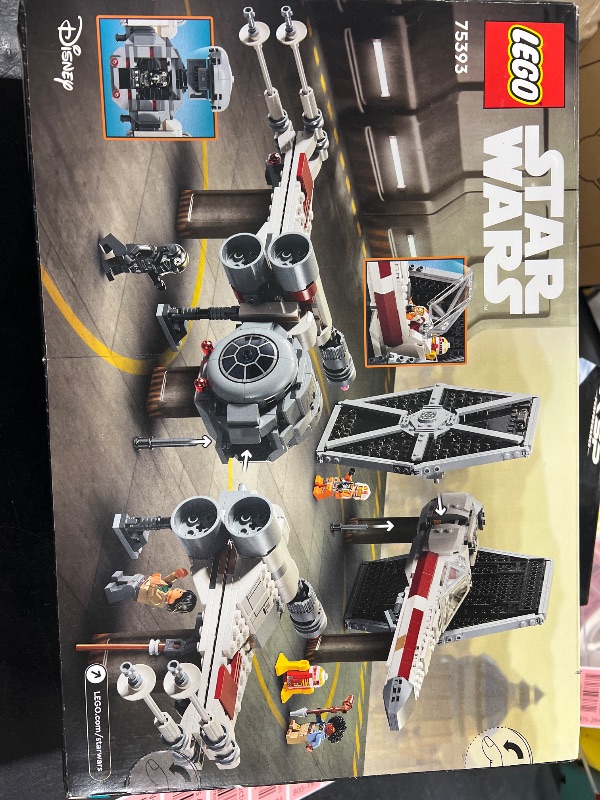 Photo 1 of LEGO Star Wars TIE Fighter & X-Wing Mash-Up Building Set - Star Wars Toys for Boys & Girls, Ages 9+ - Imaginative, Creative Play - Use for Display or Pretend Play - Gift for Fan's Birthday - 75393