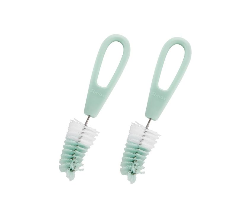 Photo 1 of  Simba Rotary Nipple Brush (Green, Set of 2)