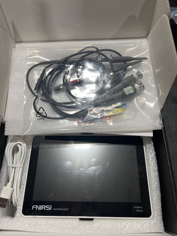 Photo 1 of AIOMEST Oscilloscope 2 Channel Plate - Portable Handheld Tablet w/s 7‘’ TFT LCD Touch Screen, Multifunction Oscilloscope