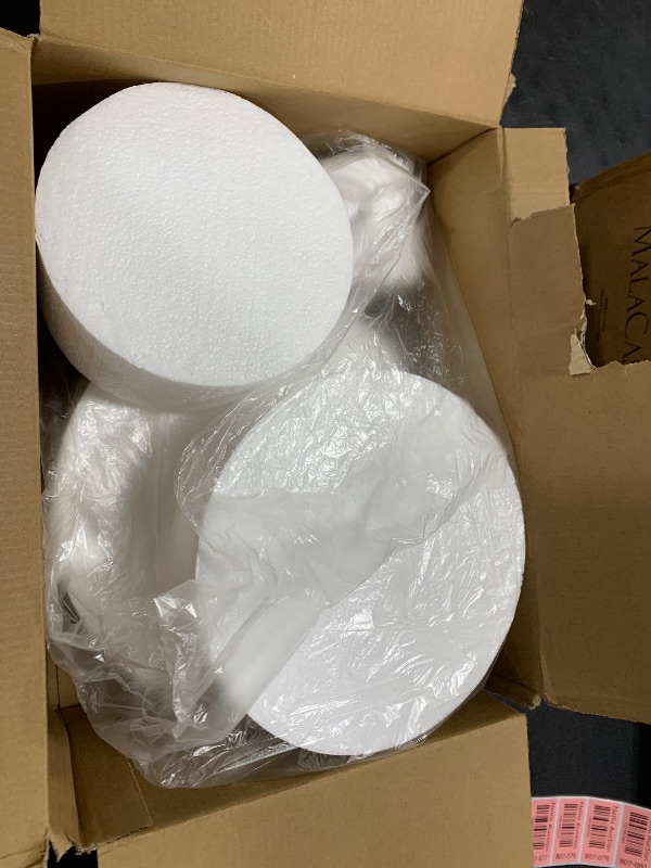 Photo 1 of  Christmas Decor 4PCS Foam Cylinder for DIY Crafts and Art Projects