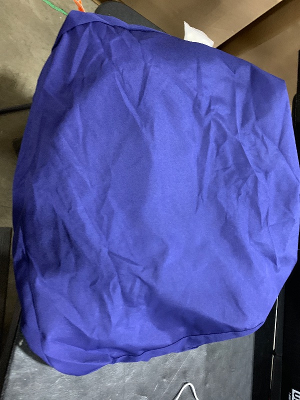 Photo 1 of round table clothes with elastic blue 