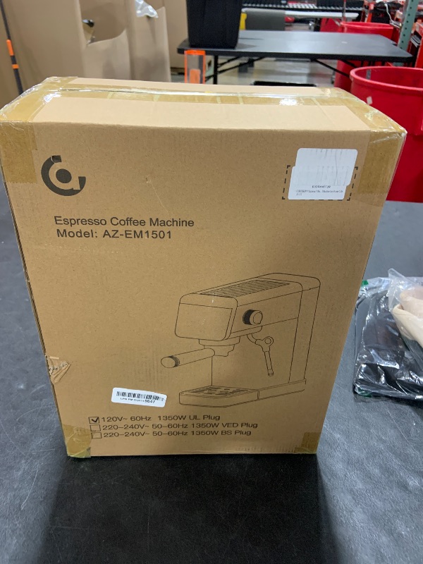Photo 1 of COFIBREWS Espresso Machines with LED Touch screen, Espresso Coffee maker Equip 20Bar Pressure System, Milk Forther, Compact Latte Machine for Home Gifts