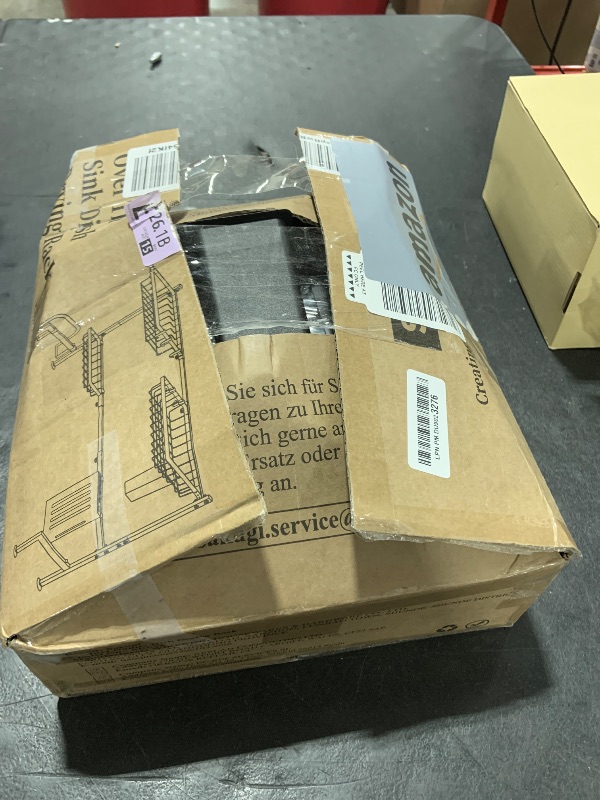 Photo 1 of Sakugi Dish Drying Rack - Large Over The Sink Dish Drainer Drying Rack (30.0" to 33.9" W), Large Capacity Stainless Steel Dish Rack, Multifunctional Kitchen Organizers and Storage Rack, Black