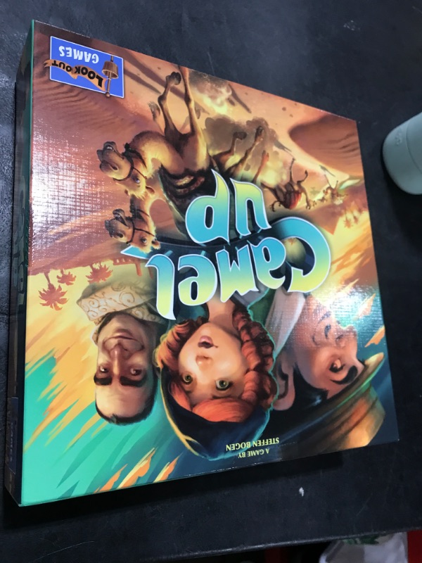 Photo 1 of Camel Up (Second Edition) | Strategy , Dice Game | Family Board Game for Adults and Kids | Ages 8 and up | 3 to 8 Players | Average Playtime 30-45 Minutes | Made by Eggertspiele