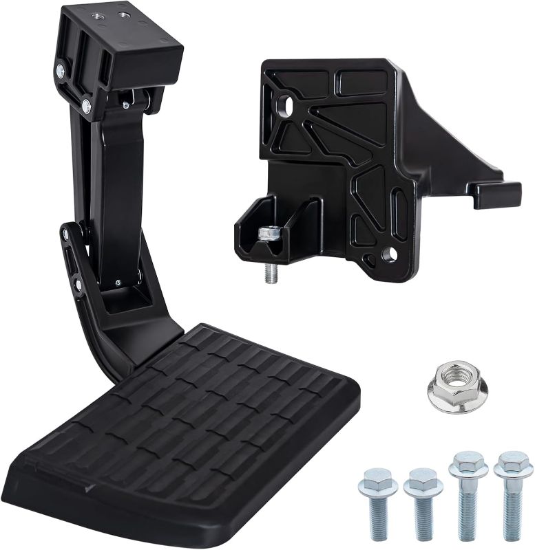 Photo 1 of Rear Bed Step Tailgate Bedstep Fit for Toyota Tundra 2022 2023 2024 Retractable Bed Step, Folding Truck Step Replace #PTS30-34000 Rear Bumper Tailgate Step