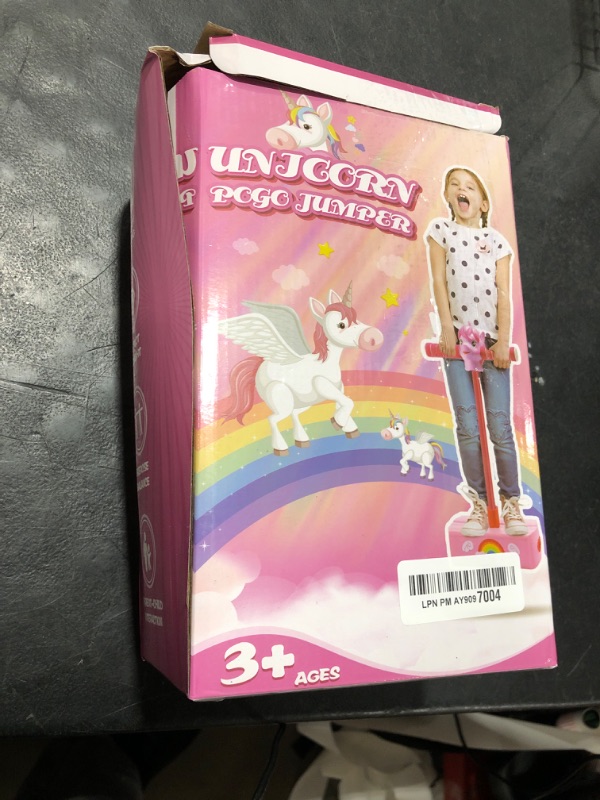 Photo 1 of Jumping Helps Grow Taller, Unicorn Toys for Girls Age 4-6, Foam Pogo Jumper for Kids Pogo Stick for Kids, Outdoor Indoor Toys Birthday Party Gifts Christmas Stocking Stuffers (Unicorn)