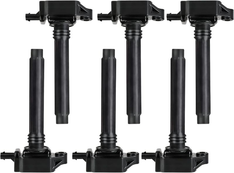 Photo 1 of Set of 6 Ignition Coil Pack Compatible with 3.6L V6 - Chrysler 300 Town & Country Dodge Avenger Challenger Charger Durango Journey Grand caravan Jeep Wrangler Ram Replace# 0221504032 UF648 C1791