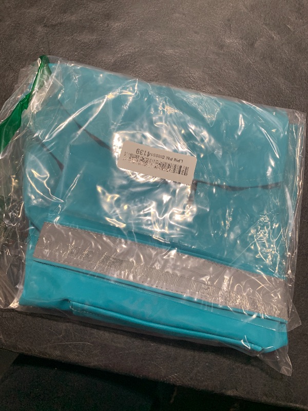 Photo 1 of NACOCO Large Dog Raincoat Adjustable Pet Water Proof Clothes Lightweight Rain Jacket Poncho Hoodies with Strip Reflective (L, Lake Blue)