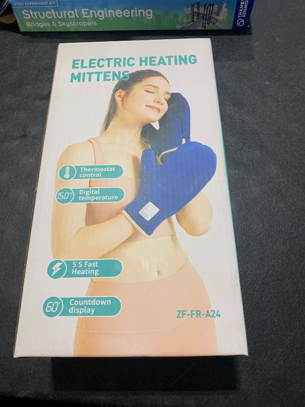 Photo 1 of CAMECO Heating Pad for Hands & Fingers & Wrists, 86? - 158? Heated Arthritis Gloves for Women Men Pain Relief, 30s Fast Heating Electric Hand Warmers Mittens for Carpal Tunnel, Auto Shut Off