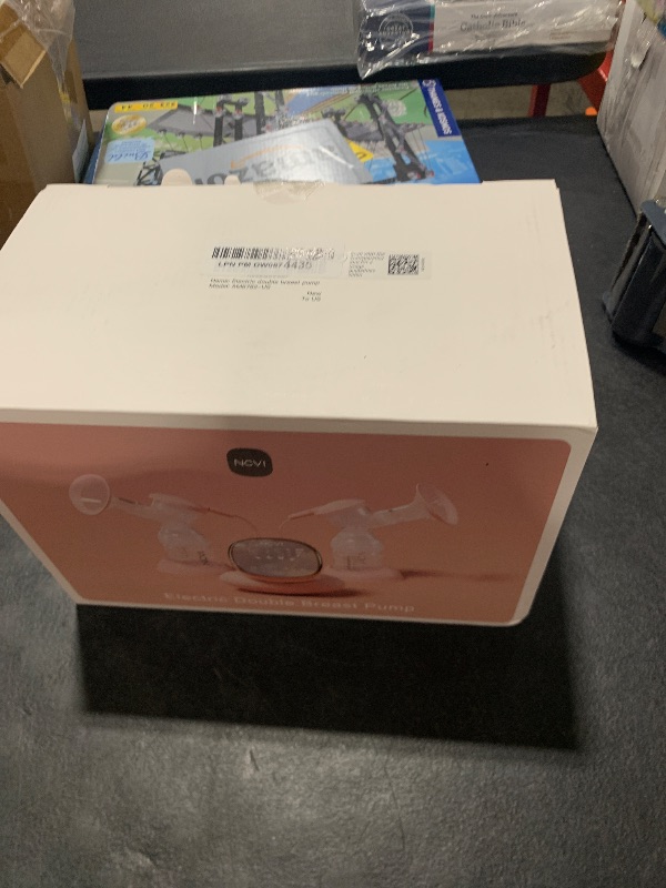 Photo 1 of NCVI Double Electric Breast Pump 8782, Portable Anti-Backflow, with 4 Size Flanges, 4 Modes & 9 Levels, LED Display, 10 Breastmilk Storage Bags, Ultra-Quiet and Pain Free Breast Pumps