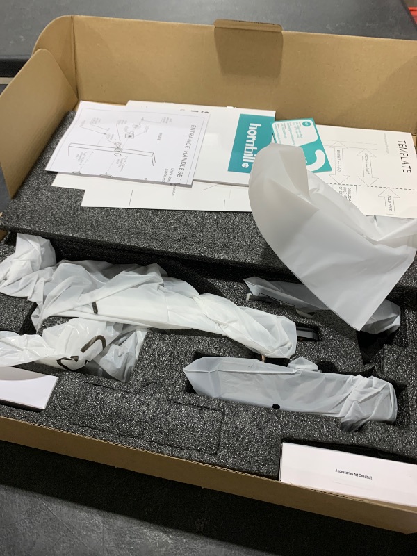 Photo 1 of Front Door Lock Set Keyless Entry: Keyless Entry Smart Deadbolt with Handle Set, Hornbill Keypad Electronic Door Lock with Handles, APP/Bluetooth/Auto Lock/Keyfobs/Keys, Oil Rubbed Bronze