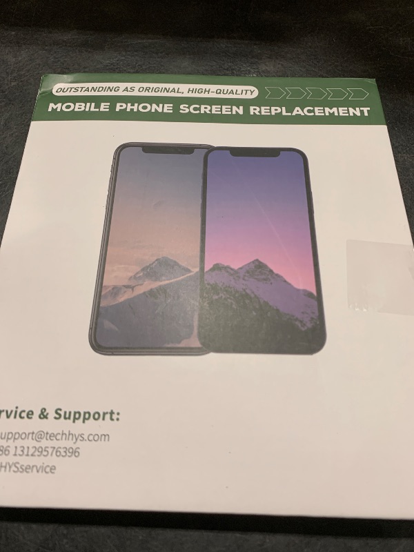 Photo 1 of iPhone 13 Screen Replacement Kit 6.1" LCD Display 3D Touch Full HD Digitizer Full Assembly Repair Kits Screen Protector for A2633 A2482 A2631 A2634 A2635 (not for 13 Mini,Pro,Promax)