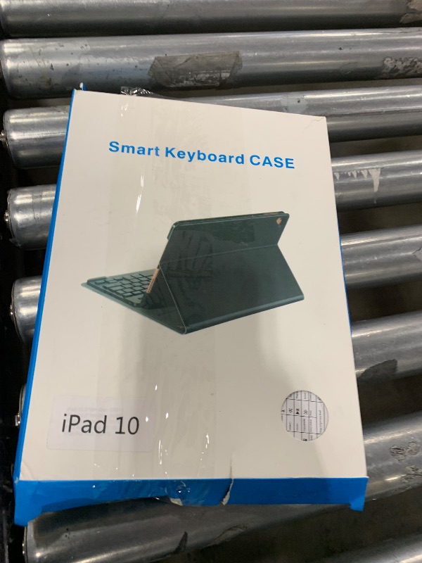Photo 1 of AHYWTAN for iPad 11/10th Generation Case with Keyboard,Detachable Bluetooth Keyboard case for iPad A16 2025 11 inch/10th Gen 2022 10.9’’ with Pencil Holder, Square Keycaps,Purple