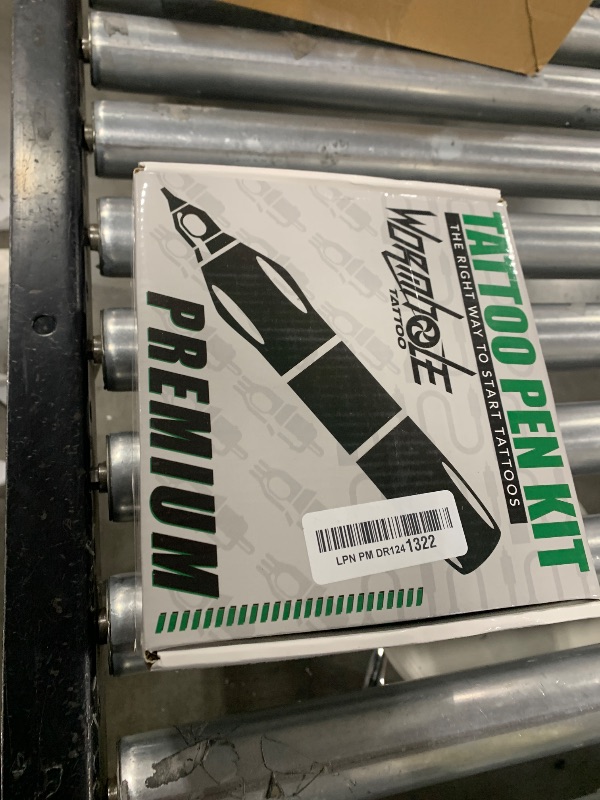 Photo 1 of Wormhole Tattoo Kit Tattoo Gun Kit Tattoo Machine Kit for Beginners Tattoo Gun 20 Color Inks Power Supply Tattoo Pen Kit Red