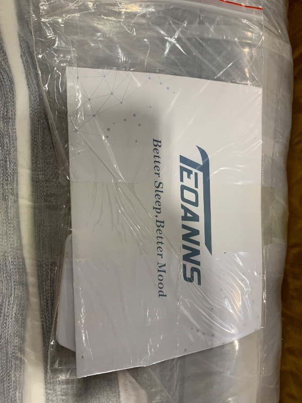 Photo 1 of Teoanns Full Size Mattress, 10 Inch Memory Foam Mattress in a Box, Hybrid Mattress Full Size for Pressure Relief & Supportive, CertiPUR-US, 100 Nights Trial
