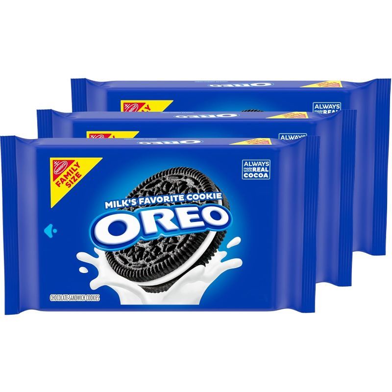 Photo 1 of OREO Chocolate Sandwich Cookies, Family Size - 3 Packs

