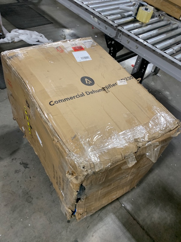 Photo 1 of 230 Pints Commercial Dehumidifier with Pump, Large Industrial Dehumidifier for Warehouse,Garage,Industrial Job Sites and Water Damage Restoration,24 Hr Timer, Auto Defrost