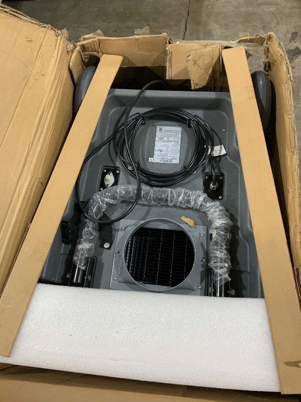Photo 1 of 230 Pints Commercial Dehumidifier with Pump, Large Industrial Dehumidifier for Warehouse,Garage,Industrial Job Sites and Water Damage Restoration,24 Hr Timer, Auto Defrost