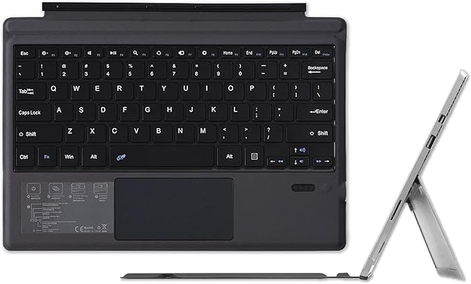Photo 1 of Keyboard Replacement Type Cover Trackpad Mouse for Microsoft Surface Pro 7+ 7 Pro 6 Pro 5 Pro 4 Pro 3 Ergonomic Portable Slim Wireless Bluetooth Rechargeable
