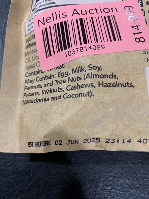 Photo 1 of RJ'S LICORICE, Licorice, Nat Blk, Sft Eatn, Pack of 8, Size 7.05 OZ, (Dairy Free GMO Free Kosher Low Sodium Vegan)8