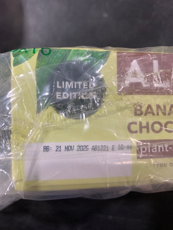 Photo 1 of ALOHA Organic Plant Based Protein Bars - Banana Bread Chocolate Chip - 12 Count, 1.9oz Bars - Vegan Snacks, Low Sugar, Gluten-Free, Low Carb, Paleo, Non-GMO, Stevia-Free, No Sugar Alcohols