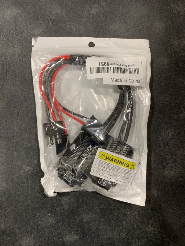 Photo 1 of H7 LED Load Resistor Adapter 50W 6Ohm Upgraded Canbus Decoder Fix Headlights Fog Light DRL Error Code Anti-Flicker Wiring Relay Harness
