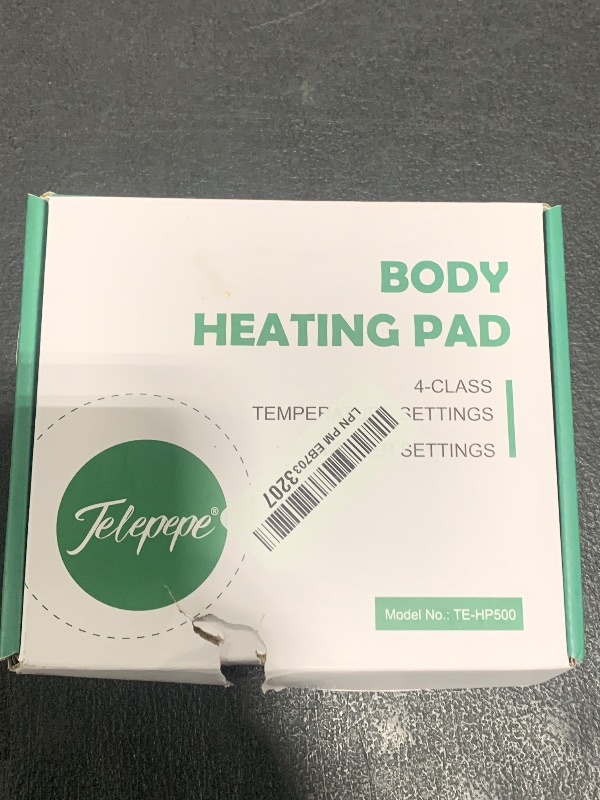 Photo 1 of Telepepe Neck Heating Pad, Cordless Heated Neck Wrap, Portable Heating Pad Mini for Shoulder Pain Relief, Muscle Stiffness 4 Heating Levels, Travel(Black)