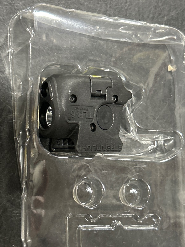 Photo 1 of Streamlight 69354 TLR-6 HL G 300-Lumen Rechargeable Tactical Weapon Light with Integrated Green Aiming Laser Designed Exclusively and Solely for Sig Sauer P365/XL Models Only, Black