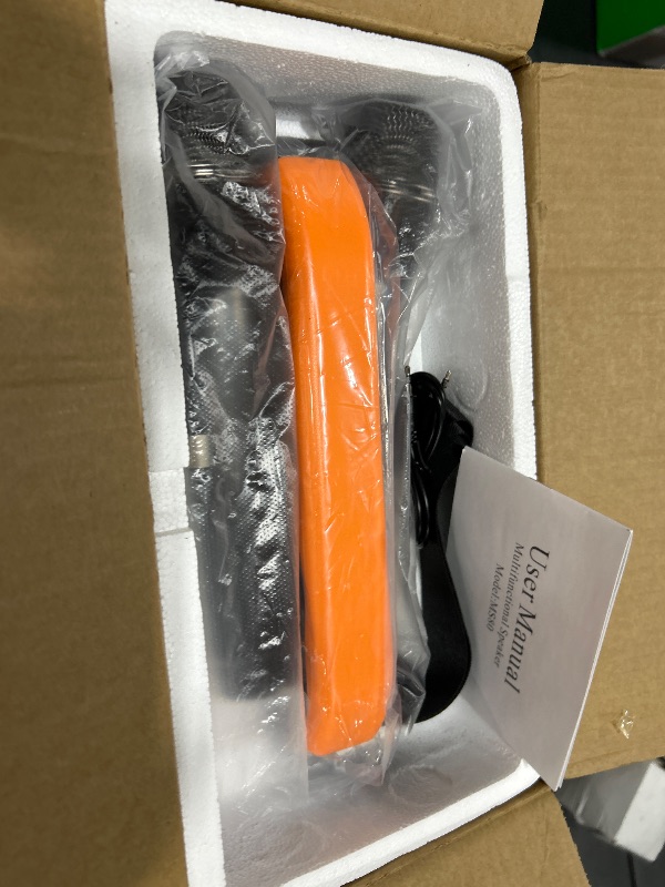 Photo 1 of Karaoke Machine with 2 Microphones: HWWR Portable Bluetooth Speaker with 6.8" Subwoofers, Karaoke Machine for Adults Kids with PA System, Karaoke Microphone & DJ Lights for Home Party Outdoor