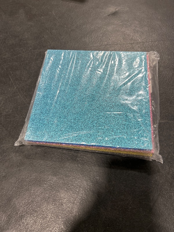 Photo 1 of Adrattnay Glitter Acrylic Sheets 1/8" Thick, 10Pcs 8 x 8 in Cast Acrylic Sheets 3 mm for Laser Cutting, Glitter Acrylic Sheets for Signs, Pet Tags, DIY Crafts Decoration Laser Engraving Material