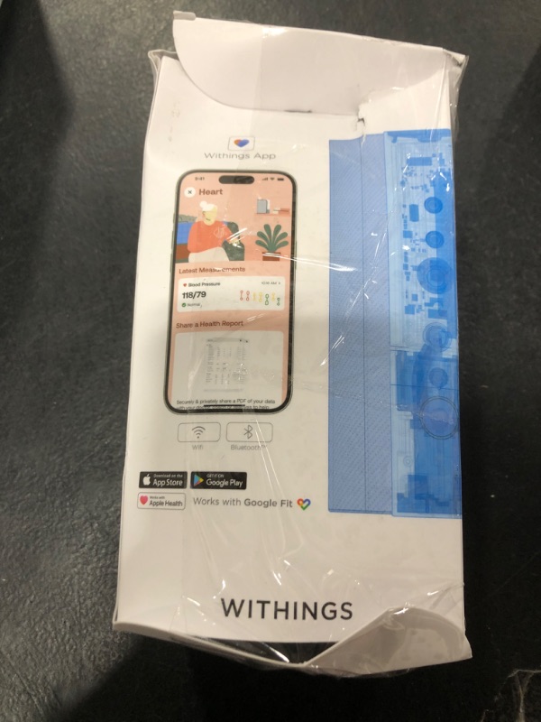 Photo 1 of Withings BPM Connect - Digital Blood Pressure Cuff & Heart Rate Monitor - Blood Pressure Machine Arm Cuff, FDA Cleared, FSA/HSA Eligible, IOS & Android