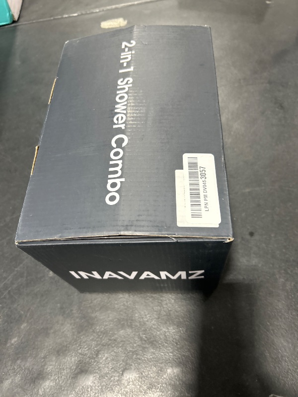 Photo 1 of INAVAMZ 2-in-1 Shower Heads with Handheld 2.5GPM: 10” Rain Shower Head & Hand Held Shower Head, 10 Spray Settings Detachable Shower Head with ON/OFF Switch and 15-Stage Filter