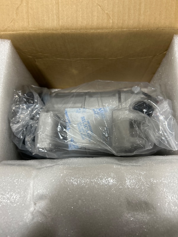 Photo 1 of AC Compressor with A/C Clutch for Nissan Altima 2.5L 2007(Hybrid) & 2013-2018(SL,SV), for Rogue 2.5L 2014-2020, VCS-14EC Style (Not DKS17D), w/Two Plugs, Replace 926003TA6A