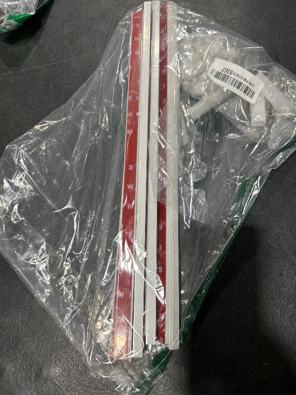 Photo 1 of 128Inch Adhesive Curtain Track, Self-Adhesive Ceiling Mount Wall Mount Track