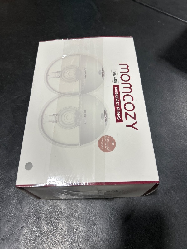 Photo 1 of Momcozy Breast Pump, Double-Sealed Flange for Comfort - 24mm, 2 Pack Ash Gray