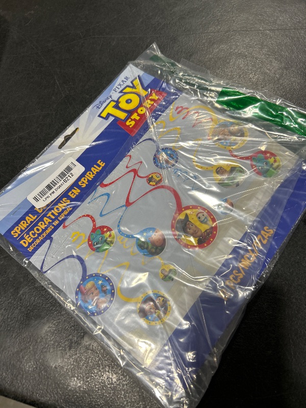 Photo 1 of amscan"Toy Story 4" Multicolor Spiral Party Decorations, 12 Ct.