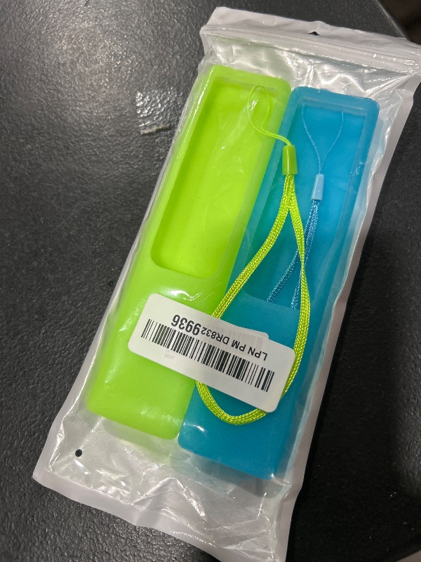 Photo 1 of 2 Pack Remote Cover for Samsung Smart TV, Silicone Protective Case for Samsung Solar Cell Remote 2021 2022 BN59-01357 BN59-01385 BN59-01265A Anti-Slip Remote Case Glow in Dark (Glow Green +Glow Blue)